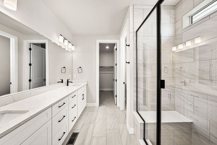 Furnished interior view inside a new home in Trumark Homes at Sterling Ranch, Littleton (Image 12).