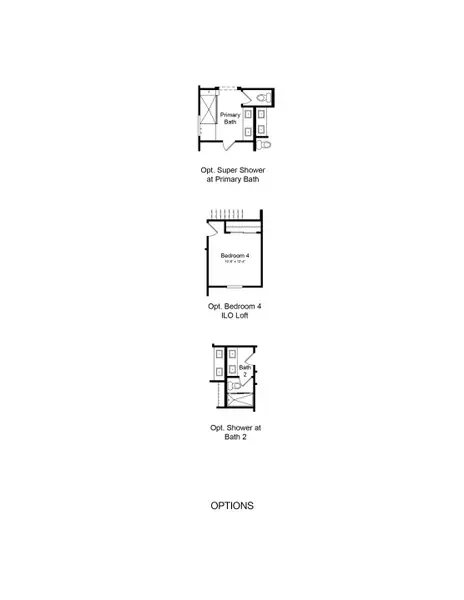2D floor plan layout of this home in Parkside, Avondale, AZ (Image 4).