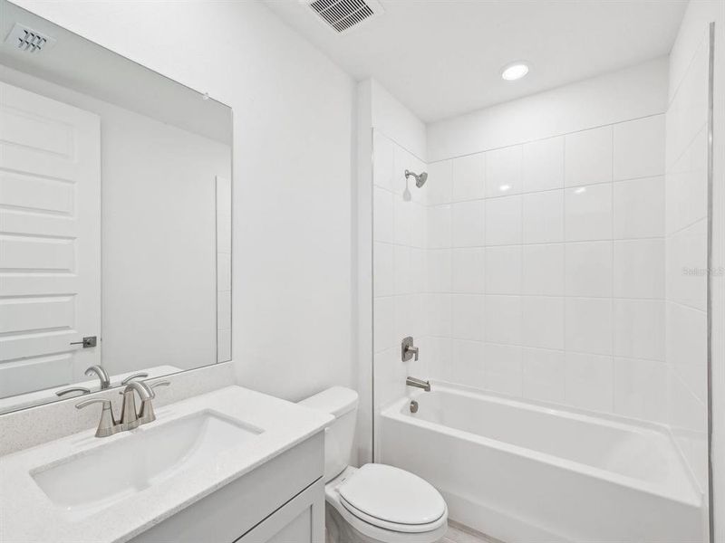 Furnished interior view inside a new home in Salt Meadows - Signature Series, Parrish (Image 3).