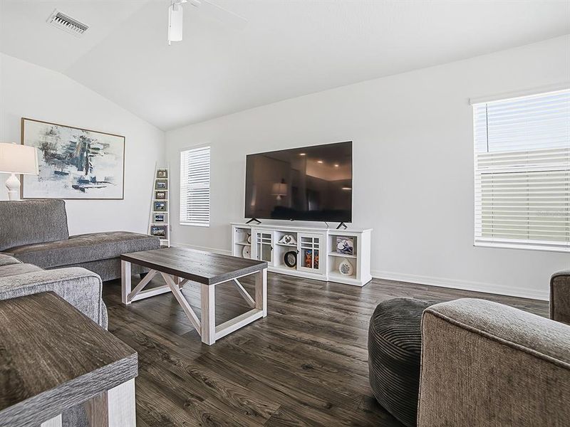 Furnished interior view inside a new home in , The Villages (Image 19). Furnished interior view inside a new home in , The Villages (Image 19).