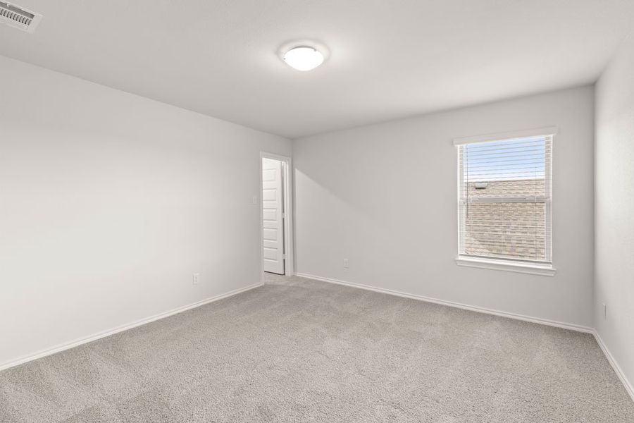 Front exterior of a new home in Northspur, Terrell, TX, highlighting curb appeal (Image 24). Front exterior of a new home in Northspur, Terrell, TX, highlighting curb appeal (Image 24).