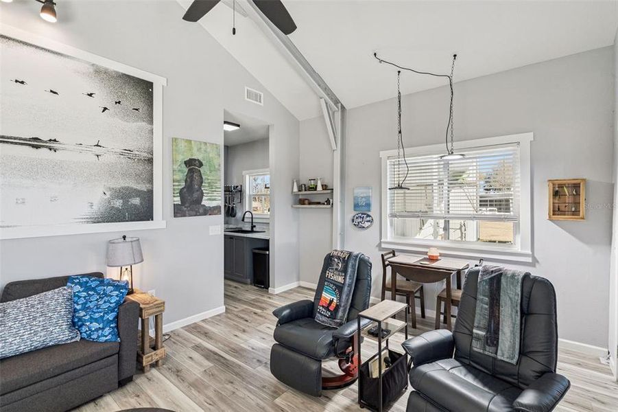 Furnished interior view inside a new home in , Lake Panasoffkee (Image 7). Furnished interior view inside a new home in , Lake Panasoffkee (Image 7).