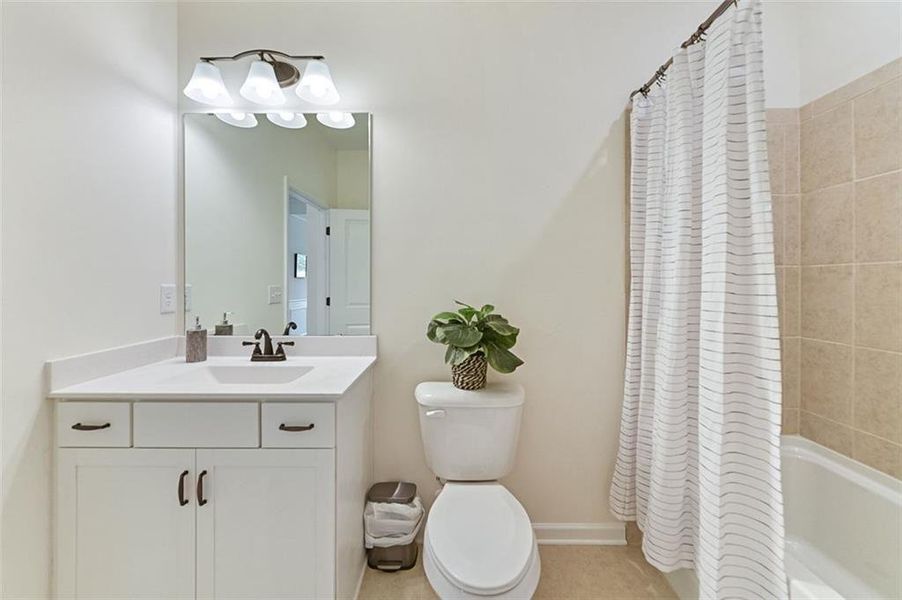 Furnished interior view inside a new home in Sagebrook, Powder Springs (Image 21).