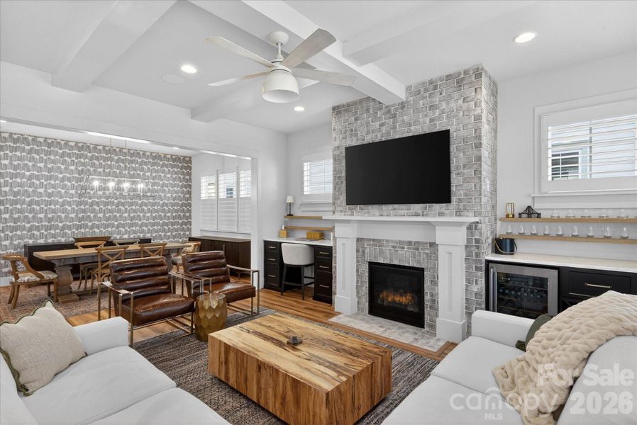 Furnished interior view inside a new home in , Fort Mill (Image 36).