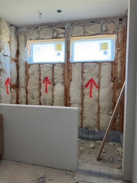 In-progress construction of a new home in Retreat at Oak Park, Houston, TX (Image 19). In-progress construction of a new home in Retreat at Oak Park, Houston, TX (Image 19).