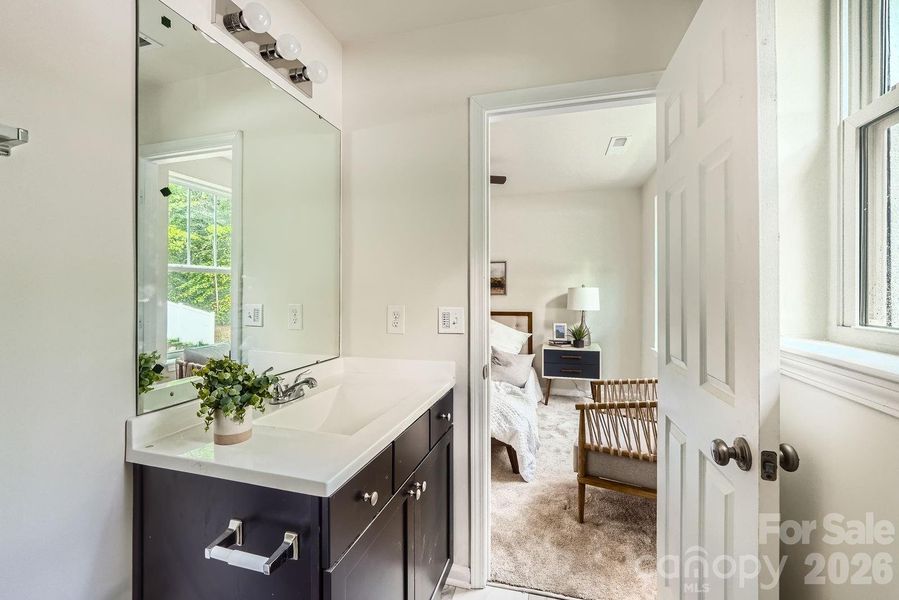 Furnished interior view inside a new home in , Charlotte (Image 14).