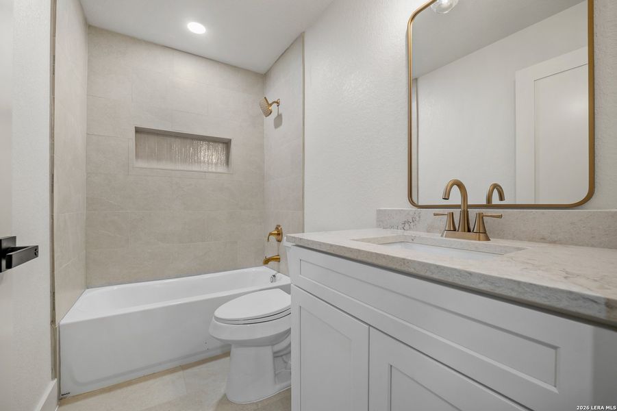 Furnished interior view inside a new home in , San Antonio (Image 14).