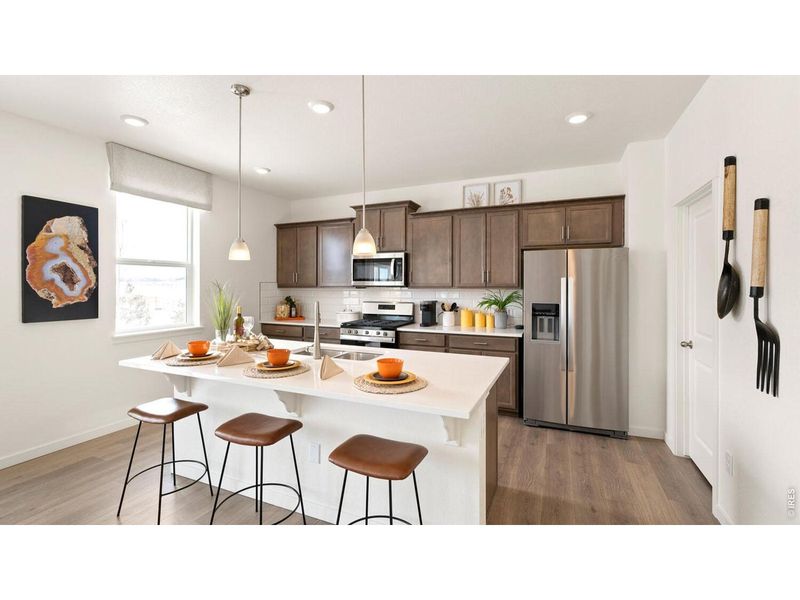 Furnished interior view inside a new home in Hansen Farm, Fort Collins (Image 16).