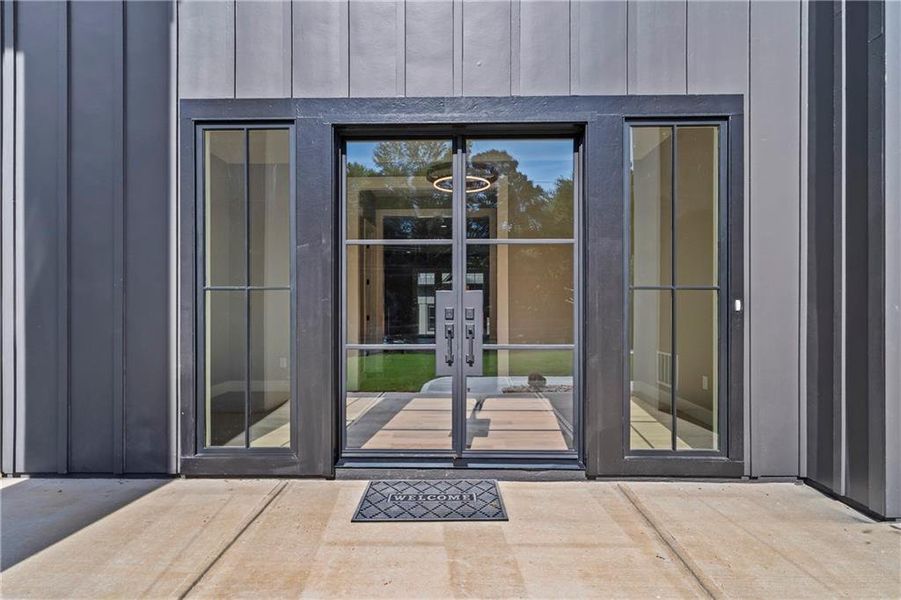Exterior details and patio area of a home in , Buford (Image 39). Exterior details and patio area of a home in , Buford (Image 39).