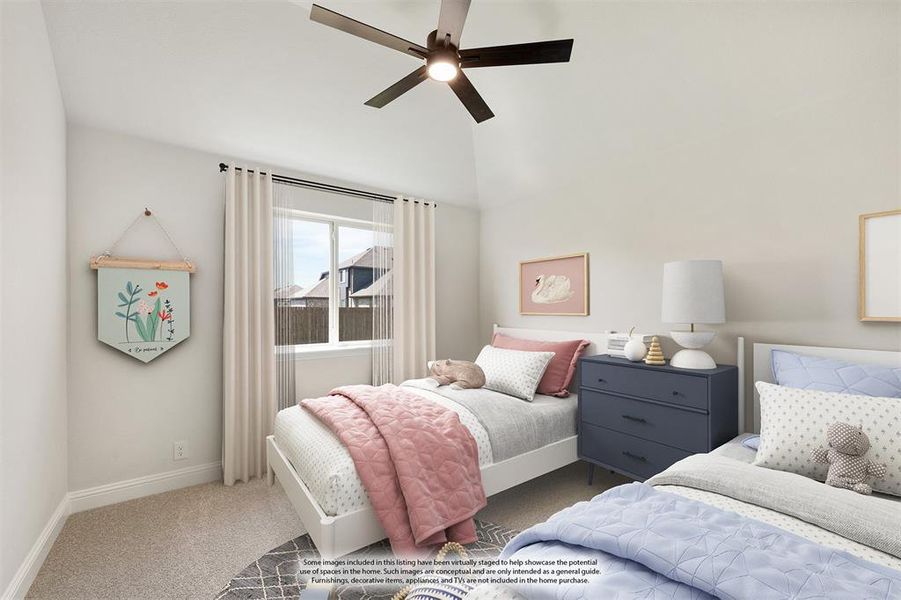 Furnished interior view inside a new home in Maplewood, Glenn Heights (Image 10).