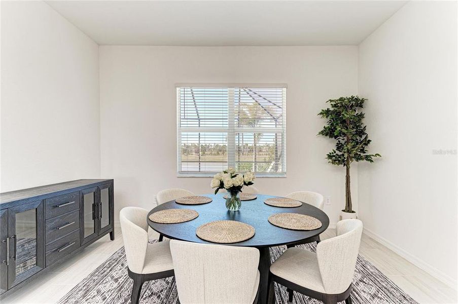 Furnished interior view inside a new home in Calusa Country Club, Lakewood Ranch (Image 41).