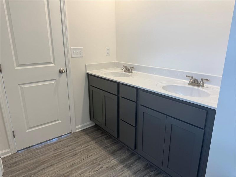 Furnished interior view inside a new home in The Reserve at Willow Oaks, Canton (Image 2).