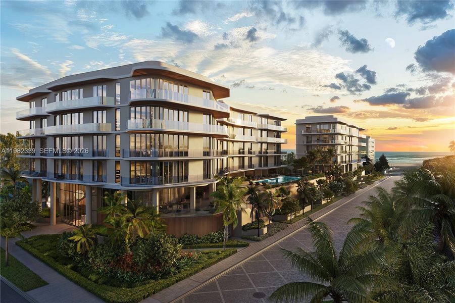 Condo located in Hollywood, FL showcasing its design and architecture (Image 1). Condo located in Hollywood, FL showcasing its design and architecture (Image 1).