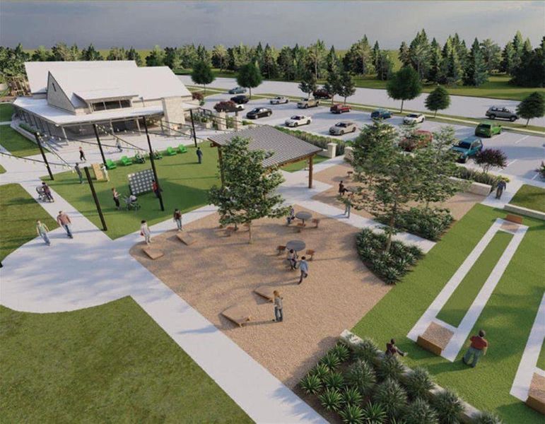 Covered lawn, dog park, and green spaced for resident enjoyment Covered lawn, dog park, and green spaced for resident enjoyment