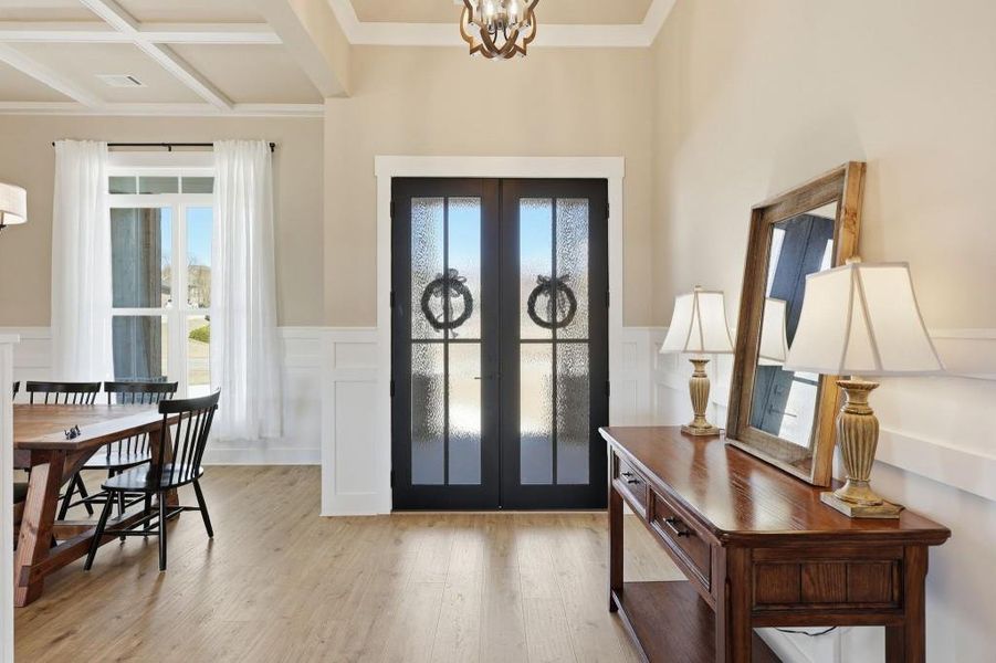 Furnished interior view inside a new home in , Jefferson (Image 8).
