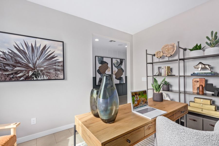 Furnished interior view inside a new home in Stonehaven, Glendale (Image 21).