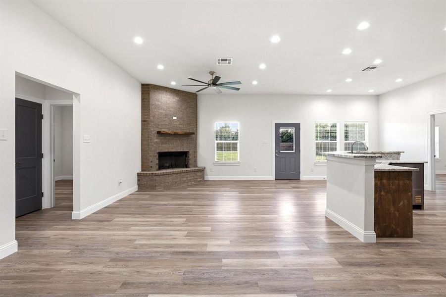 Spacious, unfurnished interior of a new home in , Ector (Image 17).