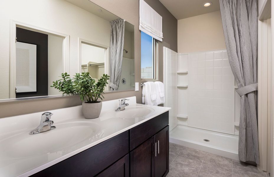 Representative furnished interior of a home built from the Lantana by Pulte Homes in Festival Foothills, Buckeye (Image 7).