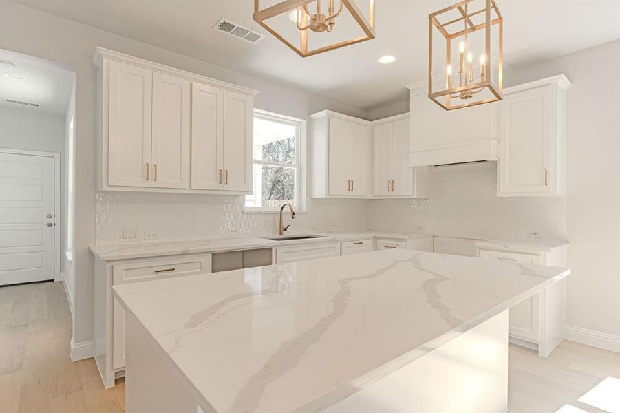 Furnished interior view inside a new home in , Fort Worth (Image 10).