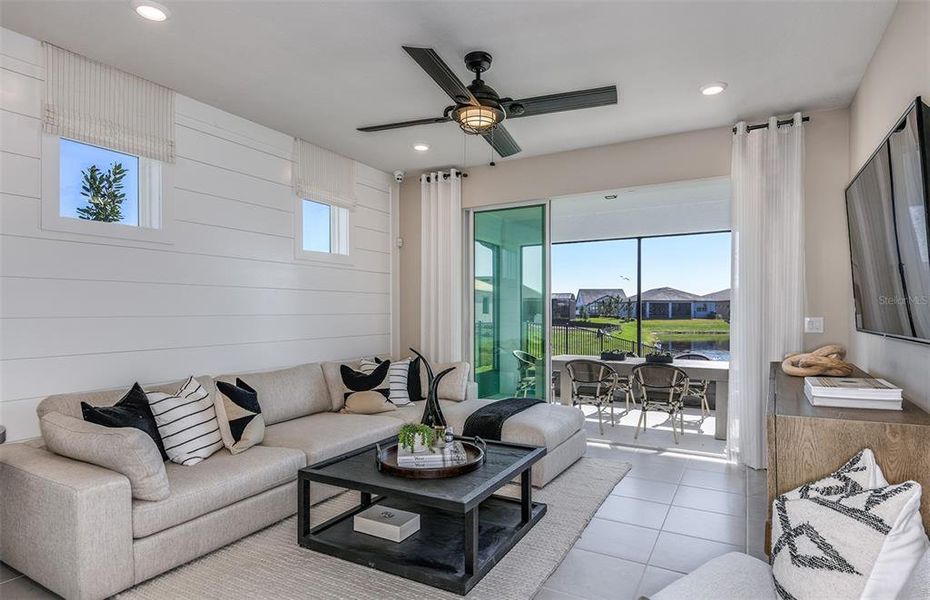 Furnished interior view inside a new home in , Ocala (Image 8). Furnished interior view inside a new home in , Ocala (Image 8).