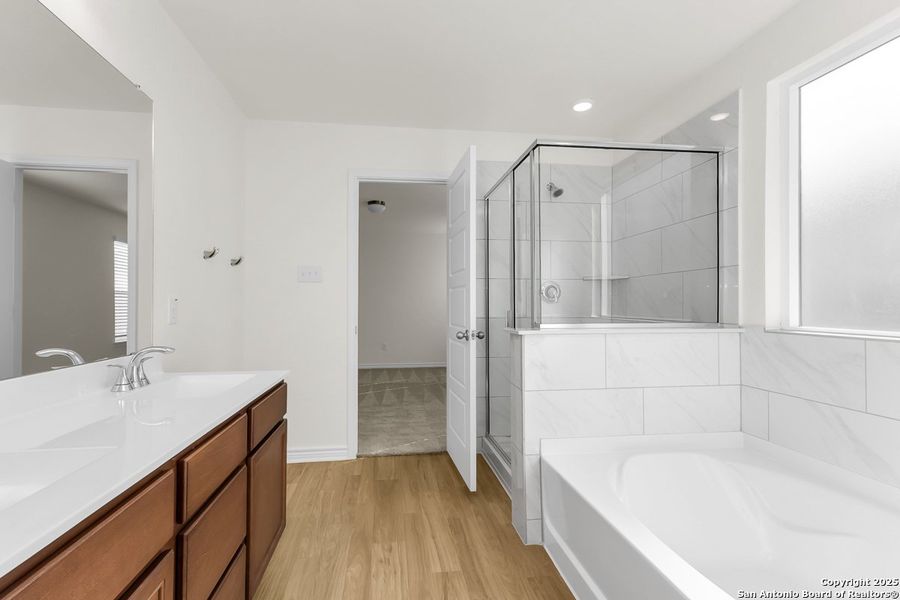 Furnished interior view inside a new home in Southton Cove, Elmendorf (Image 4). Furnished interior view inside a new home in Southton Cove, Elmendorf (Image 4).