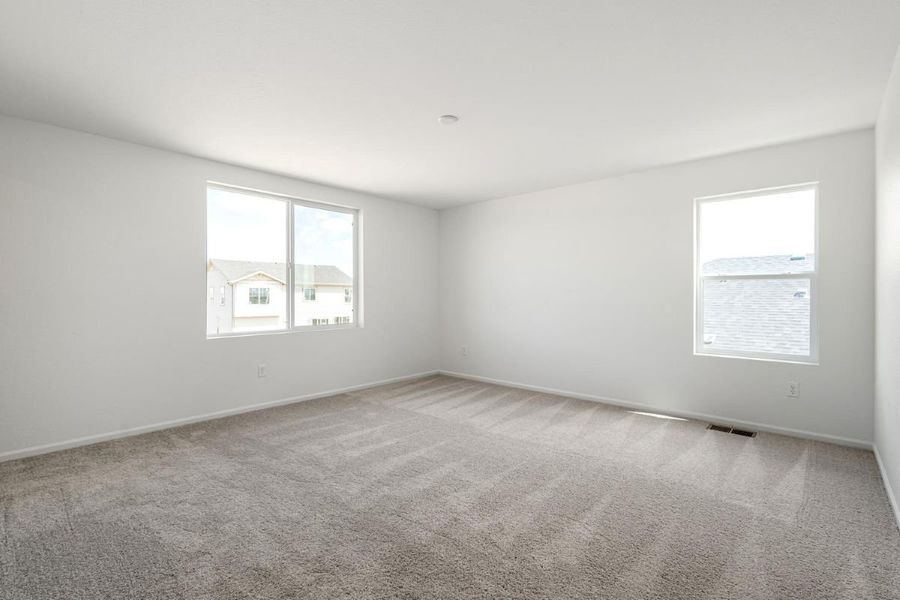 Spacious, unfurnished interior of a new home in Bennett Crossing Reserve, Bennett (Image 21). Spacious, unfurnished interior of a new home in Bennett Crossing Reserve, Bennett (Image 21).