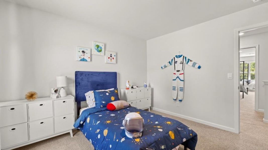 Furnished interior view inside a new home in South Wind, Union City (Image 42).