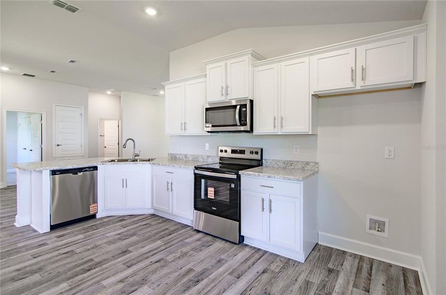 Furnished interior view inside a new home in Palm Coast, Palm Coast (Image 6). Furnished interior view inside a new home in Palm Coast, Palm Coast (Image 6).