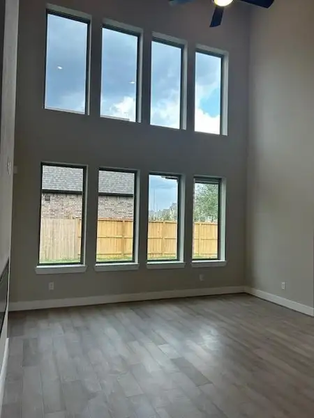 Representative photo of family room wimdows.