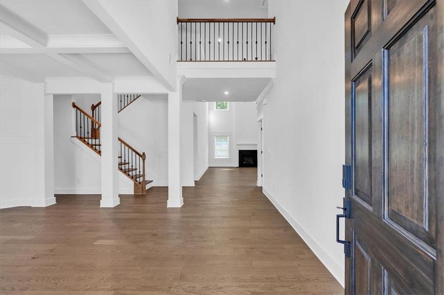 Spacious, unfurnished interior of a new home in Springside Reserve, Powder Springs (Image 23).