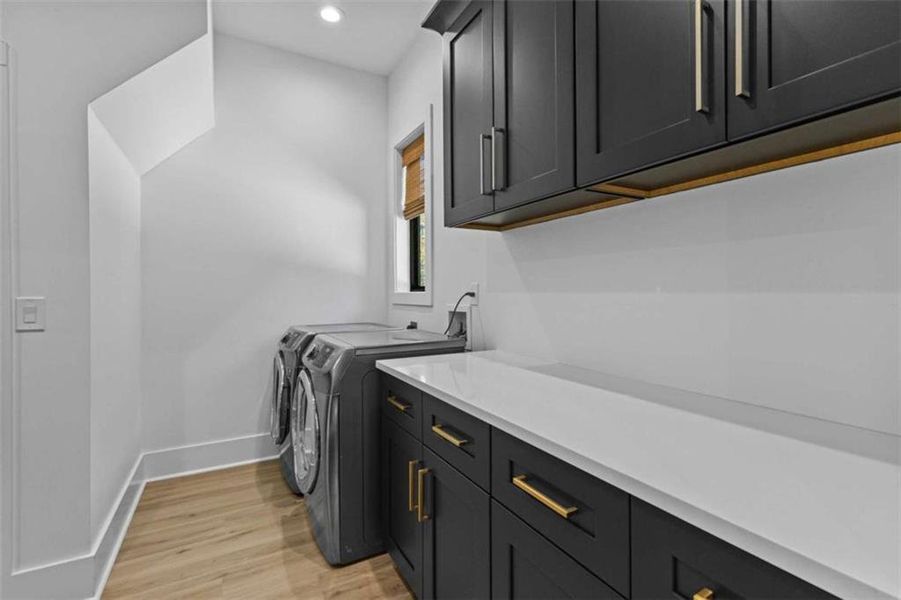 Furnished interior view inside a new home in , Monroe (Image 13).