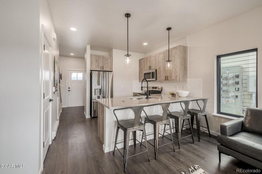 Furnished interior view inside a new home in , Granby (Image 15).