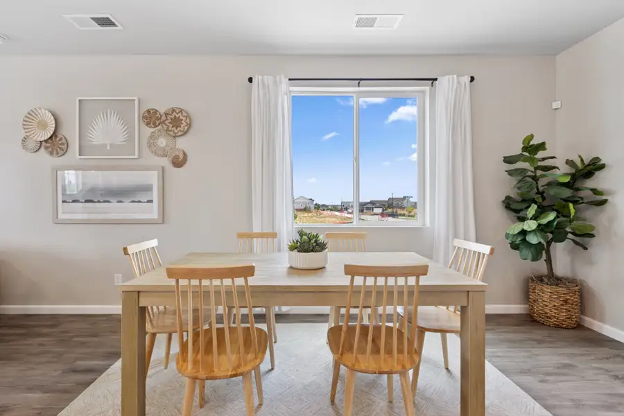 Representative furnished interior of a home built from the Biscayne by Risewell Homes in Spring Valley, Longmont (Image 10).