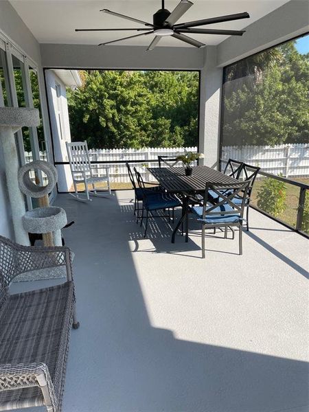 Exterior details and patio area of a home in , Port Charlotte (Image 30). Exterior details and patio area of a home in , Port Charlotte (Image 30).