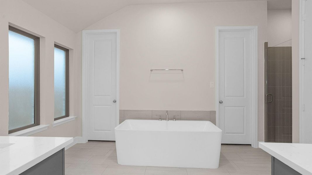 Furnished interior view inside a new home in , League City (Image 7).