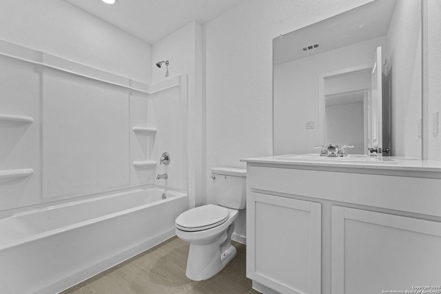 Furnished interior view inside a new home in Torian Village: Belmar Collection, San Antonio (Image 5).