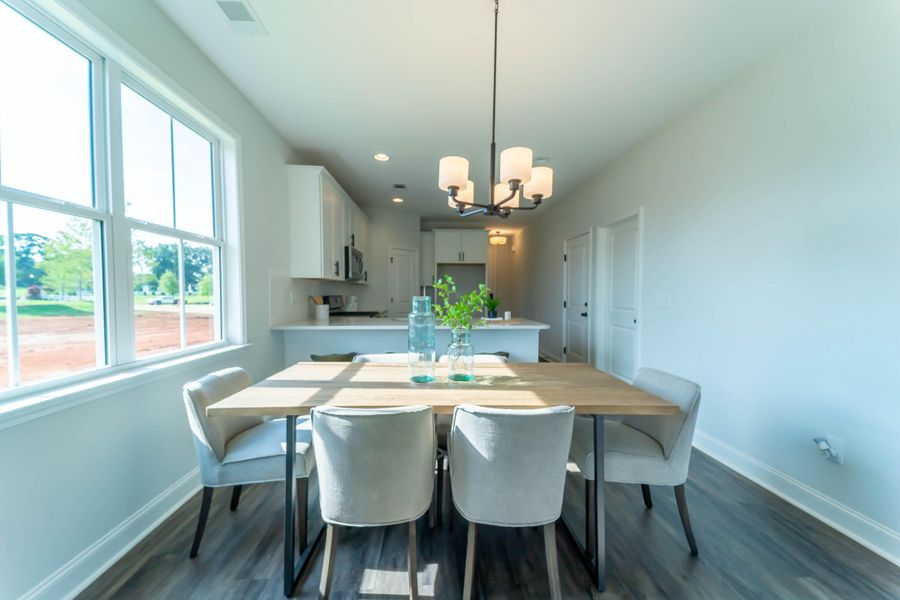 Furnished interior view inside a new home in Wildcat Chase, Summerville (Image 16).