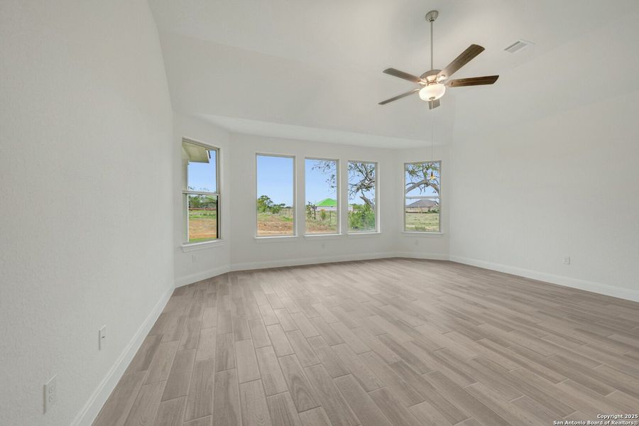 Spacious, unfurnished interior of a new home in Preserve at Annabelle Ranch, San Antonio (Image 18). Spacious, unfurnished interior of a new home in Preserve at Annabelle Ranch, San Antonio (Image 18).