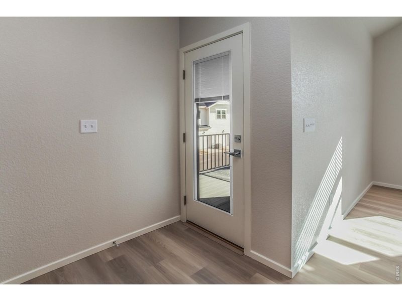 Spacious, unfurnished interior of a new home in Raindance Condos, Windsor (Image 23).