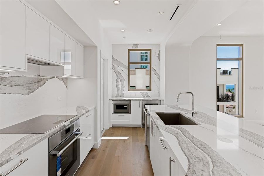 Furnished interior view inside a new home in , St. Petersburg (Image 10).