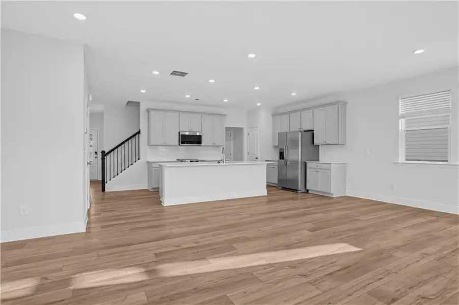 Spacious, unfurnished interior of a new home in Towns at Holly Springs, Holly Springs (Image 16).