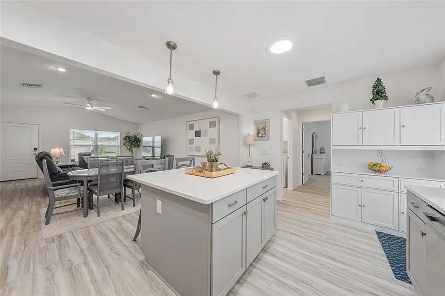Furnished interior view inside a new home in , The Villages (Image 57).