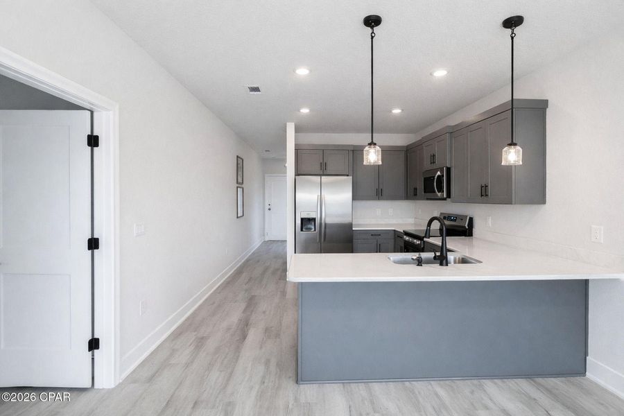 Furnished interior view inside a new home in Parkbrook, Panama City (Image 10).