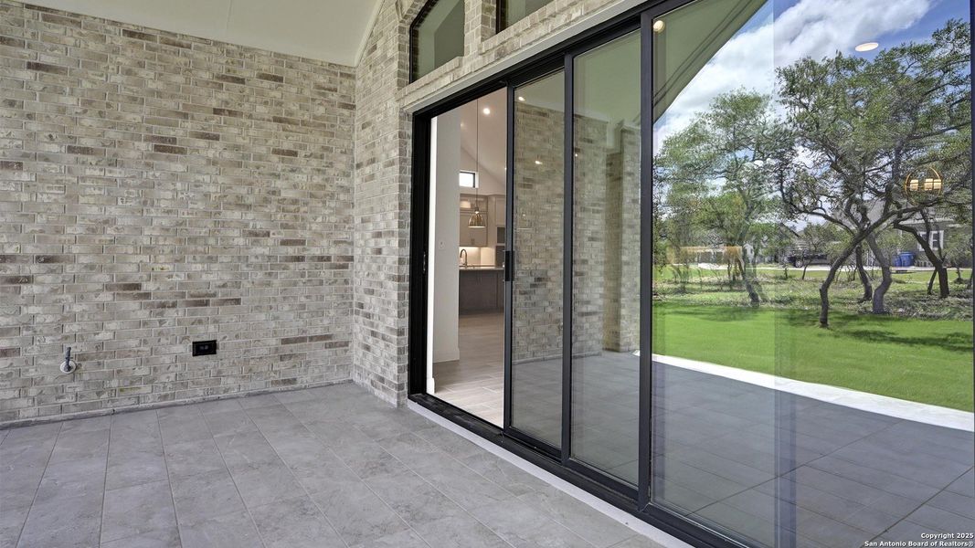 Exterior details and patio area of a home in Megan's Landing 1/2 Acre, Castroville (Image 3). Exterior details and patio area of a home in Megan's Landing 1/2 Acre, Castroville (Image 3).