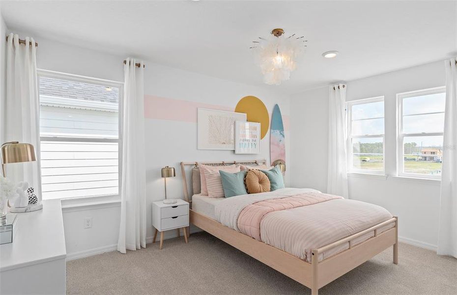 Furnished interior view inside a new home in Winter Grove, Winter Garden (Image 18).