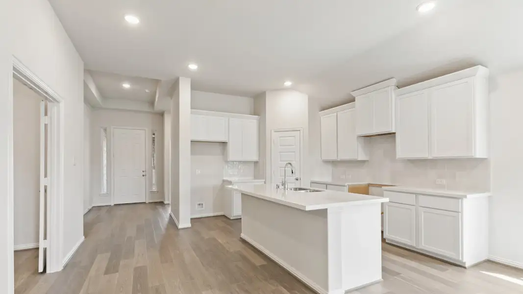 Furnished interior view inside a new home in Oakwood Estates, Waller (Image 8).