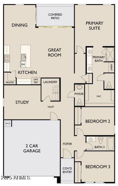 Floorplan L Garage with Slider Floorplan L Garage with Slider