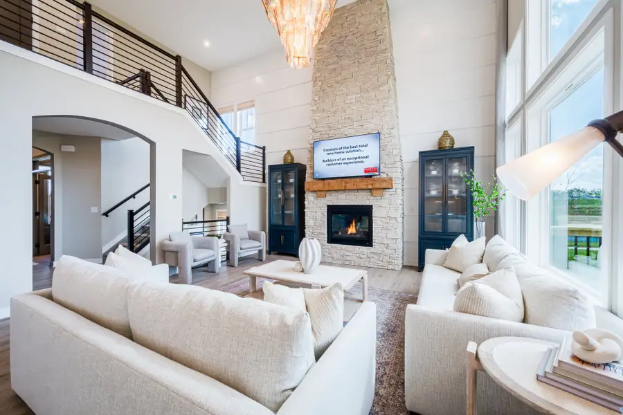 Representative furnished interior of a home built from the Grandin by Fischer Homes in The Dunes at Sandbar, Santa Rosa Beach (Image 11).