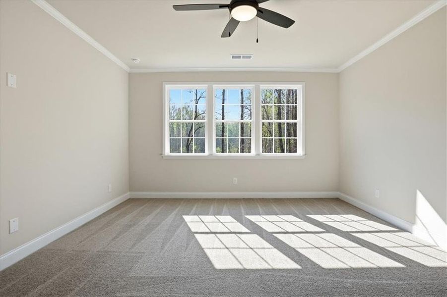 Spacious, unfurnished interior of a new home in Bradley Gin, Monroe (Image 52).