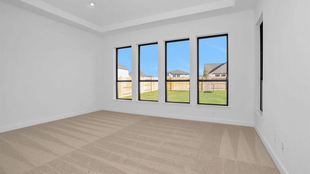 Spacious, unfurnished interior of a new home in Valencia 70', Manvel (Image 11). Spacious, unfurnished interior of a new home in Valencia 70', Manvel (Image 11).